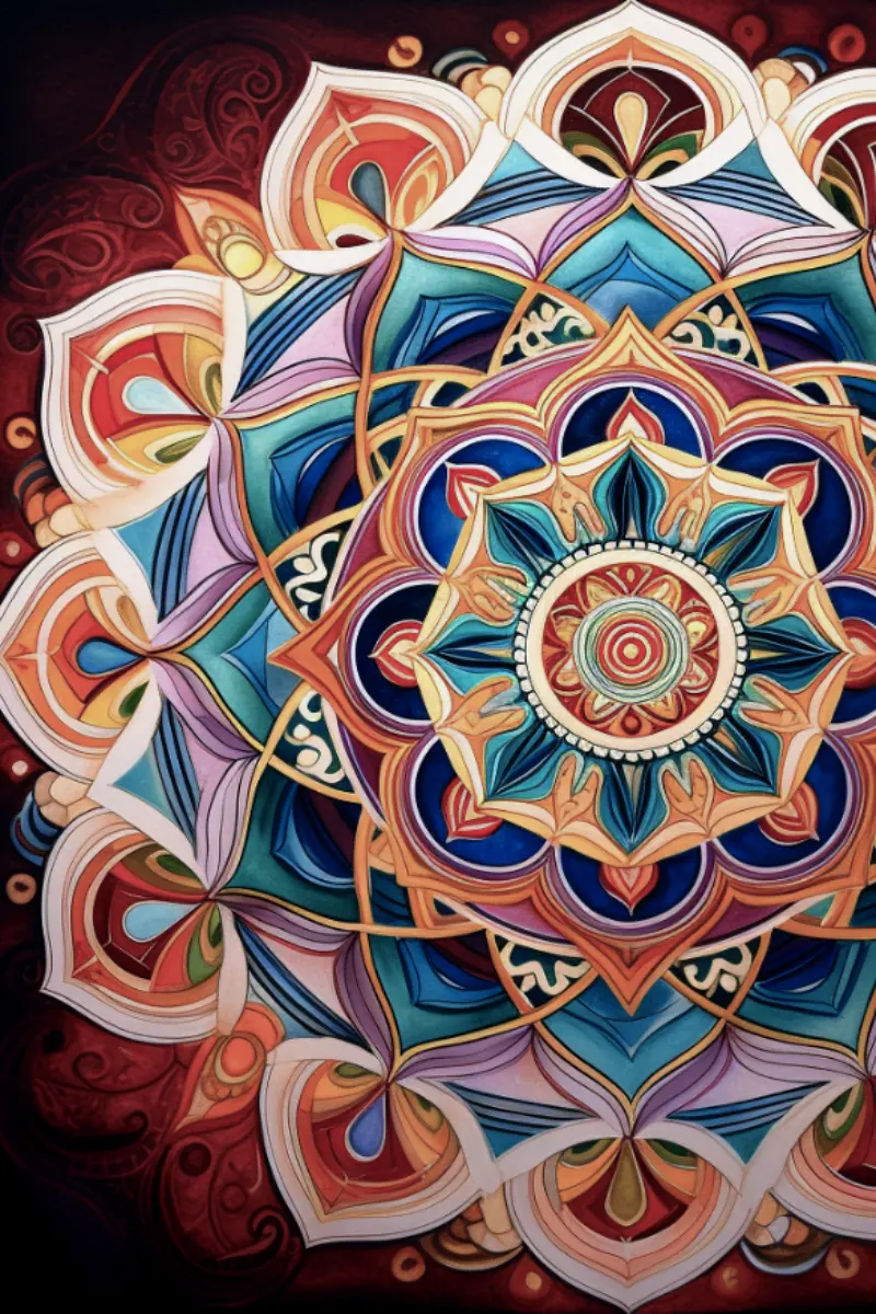 Try drawing a mandala