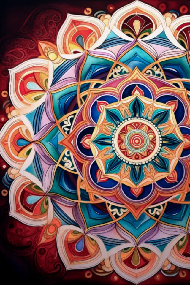 Try drawing a mandala