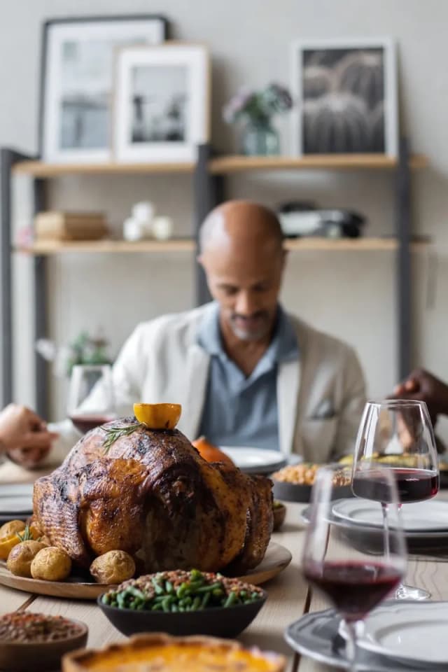 Say grace before a meal