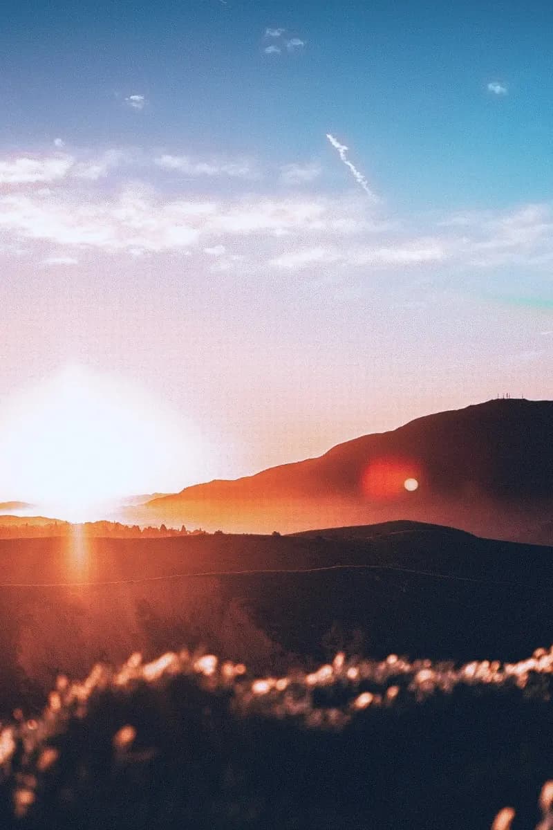 Watch a sunset or sunrise