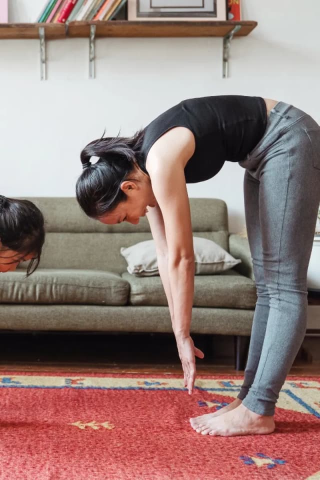 Forward fold stretch