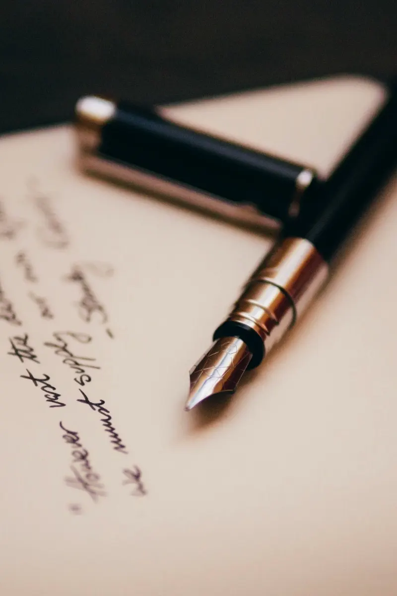 Try writing a short poem