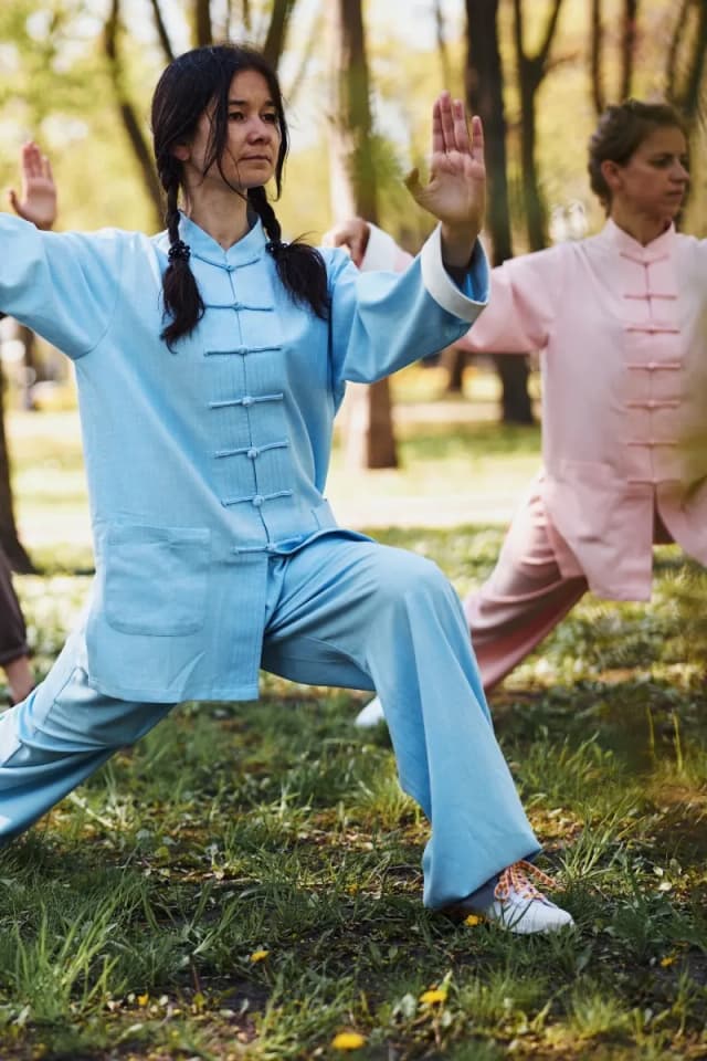 The Tai Chi "Single Whip" move